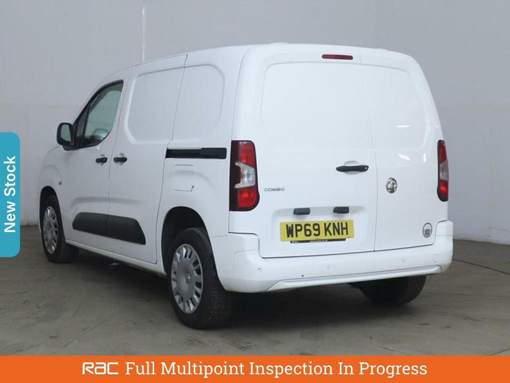 Vauxhall Combo 1.6 Turbo D 2300 Sportive Panel Van Man WP69KNH White #2