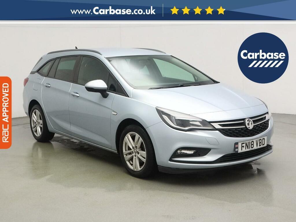 Vauxhall Astra 1.6 Cdti Ecotec Blueinjection Tech Line Nav Sports Silver