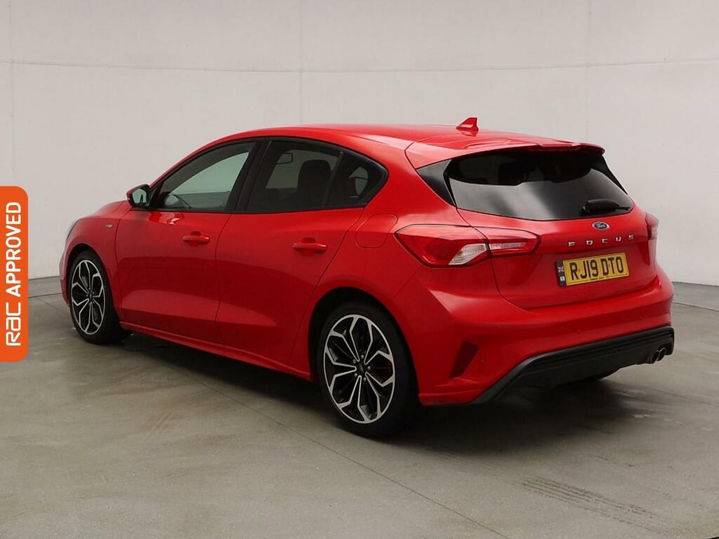 Ford Focus 1.5 Ecoblue St-line X Hatchback Eu RJ19DTO Red #4