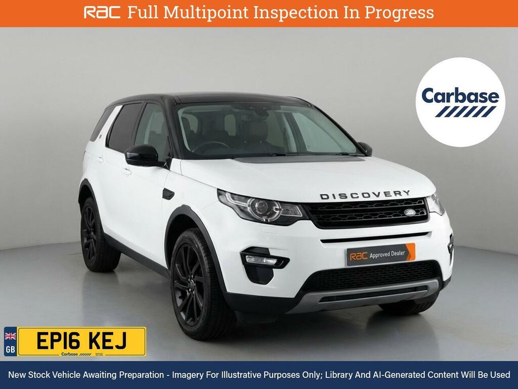 Land Rover Discovery Sport 2.0 Td4 Hse Black Suv 4Wd Euro 6 White