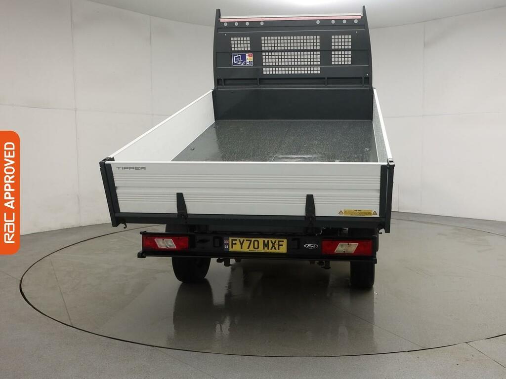 Ford Transit Custom 2.0 350 Ecoblue Leader Chassis Double Cab Dies FY70MXF White #6