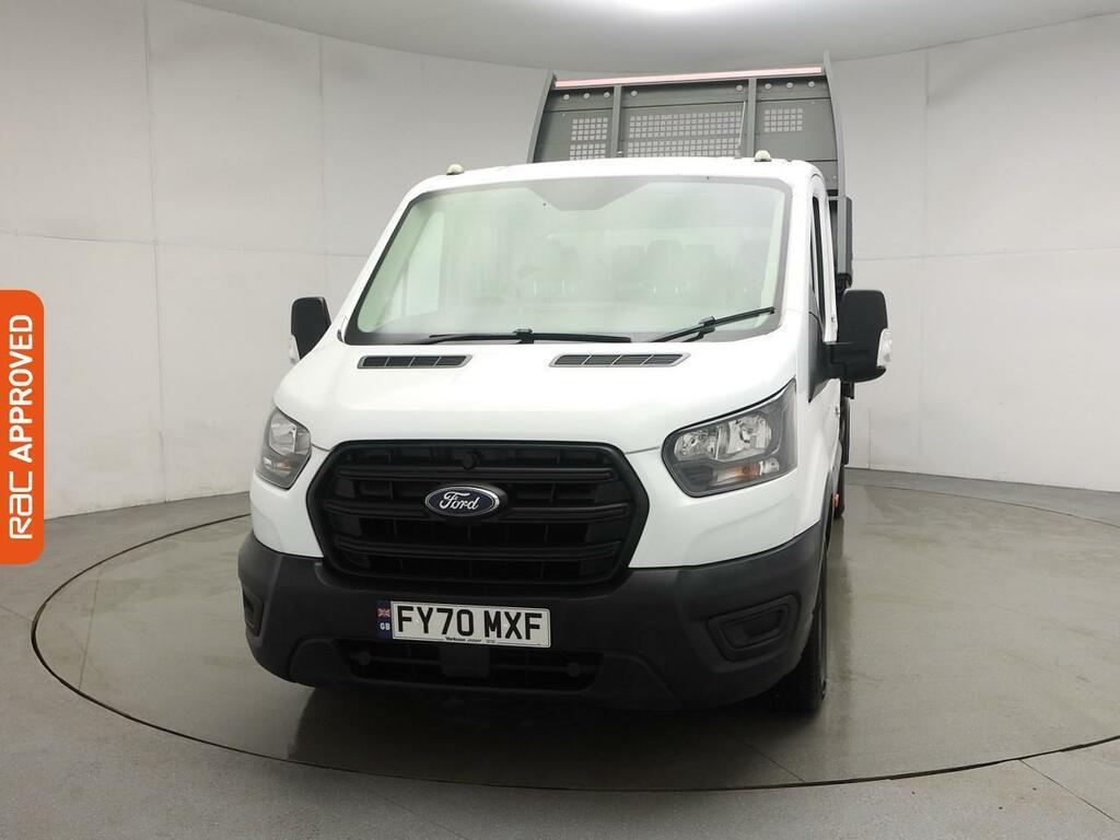 Ford Transit Custom 2.0 350 Ecoblue Leader Chassis Double Cab Dies FY70MXF White #5