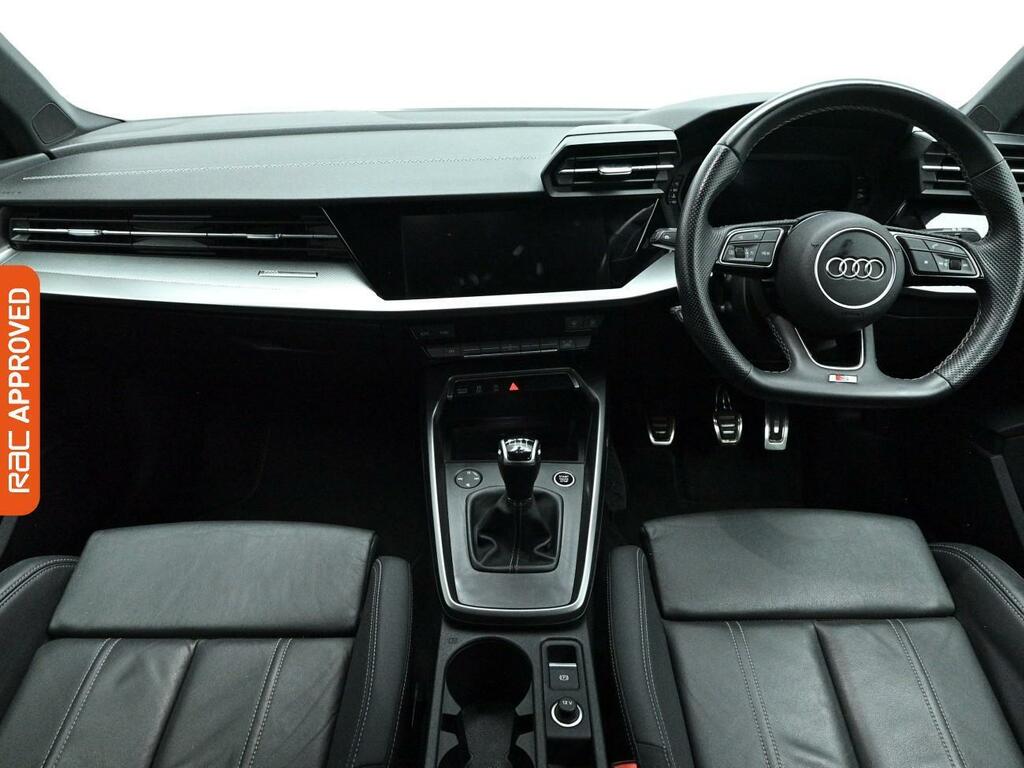 Audi A3 1.5 Tfsi 35 S Line Sportback Eur HJ23OWH White #2