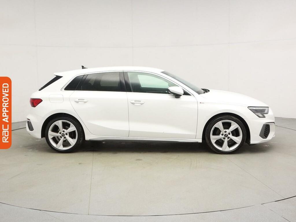 Audi A3 1.5 Tfsi 35 S Line Sportback Eur HJ23OWH White #5