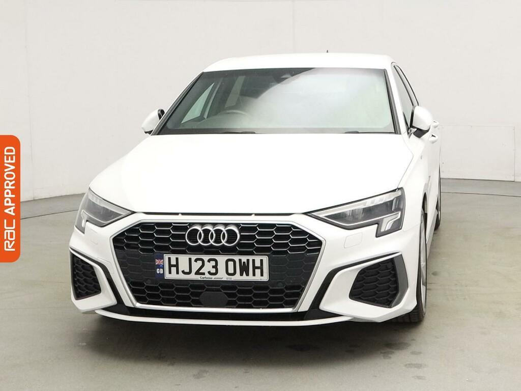 Audi A3 1.5 Tfsi 35 S Line Sportback Eur HJ23OWH White #6