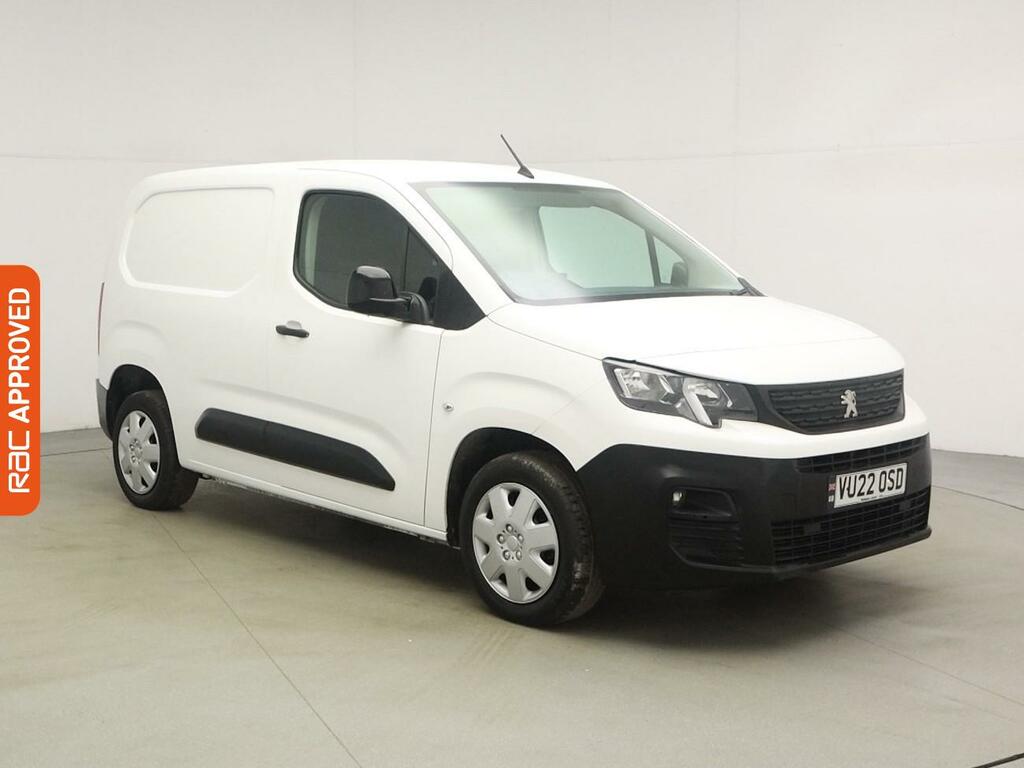 Peugeot Partner 1.5 Bluehdi 1000 Professional Premium Standard Pan VU22OSD White #4
