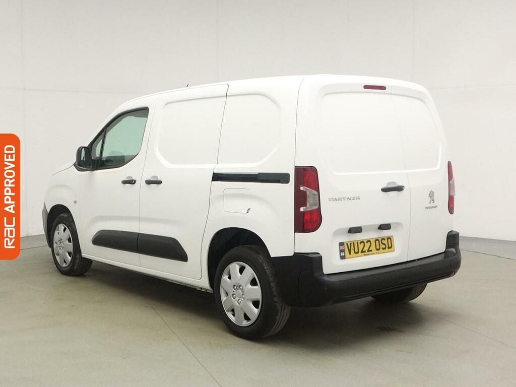 Peugeot Partner 1.5 Bluehdi 1000 Professional Premium Standard Pan VU22OSD White #5