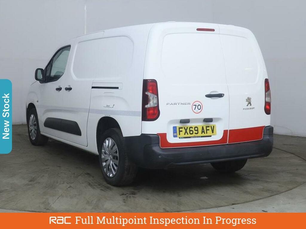 Peugeot Partner 1.5 Bluehdi 950 Professional Long Panel Van 6Dr Di White #2