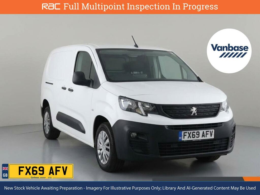 Peugeot Partner 1.5 Bluehdi 950 Professional Long Panel Van 6Dr Di White