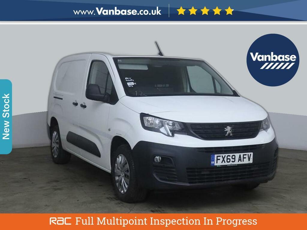 Peugeot Partner 1.5 Bluehdi 950 Professional Long Panel Van 6Dr Di White