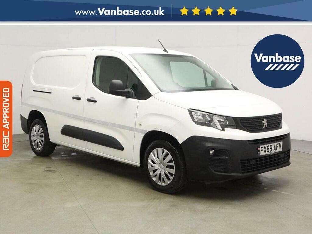 Peugeot Partner 1.5 Bluehdi 950 Professional Long Panel Van 6Dr Di White