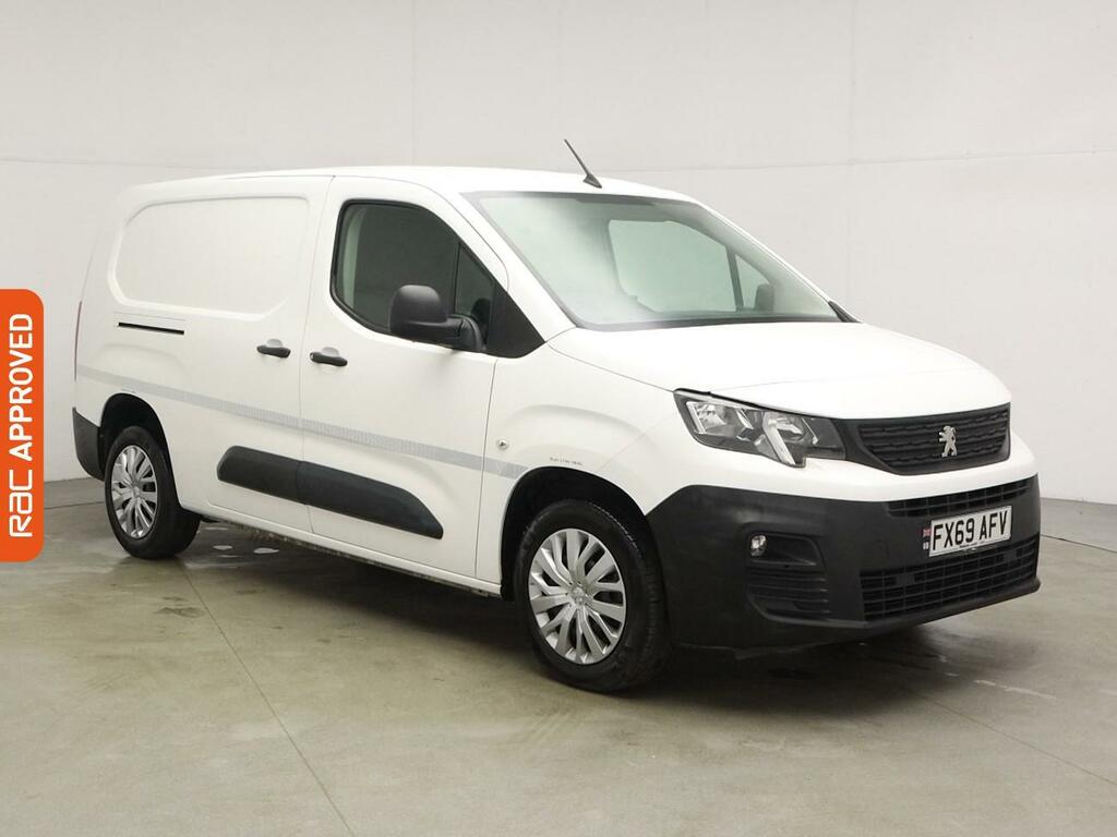 Peugeot Partner 1.5 Bluehdi 950 Professional Long Panel Van 6Dr Di White #4