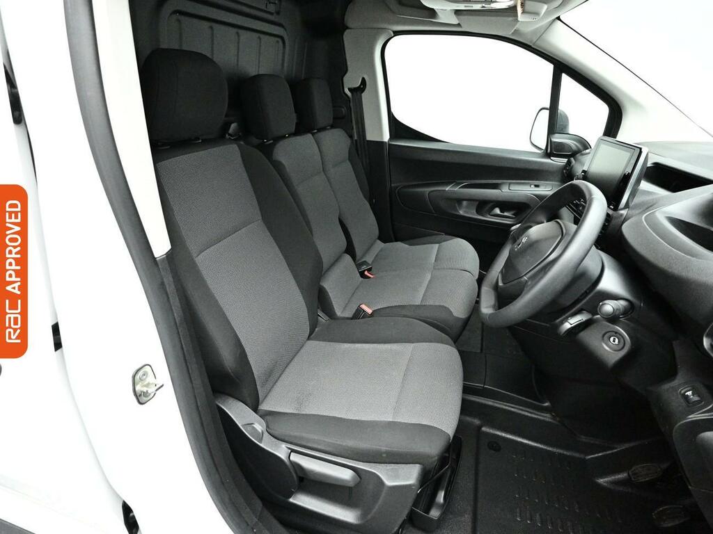 Peugeot Partner 1.5 Bluehdi 950 Professional Long Panel Van 6Dr Di White #2