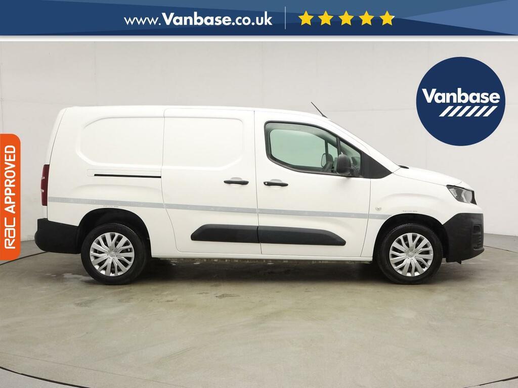 Peugeot Partner 1.5 Bluehdi 950 Professional Long Panel Van 6Dr Di White