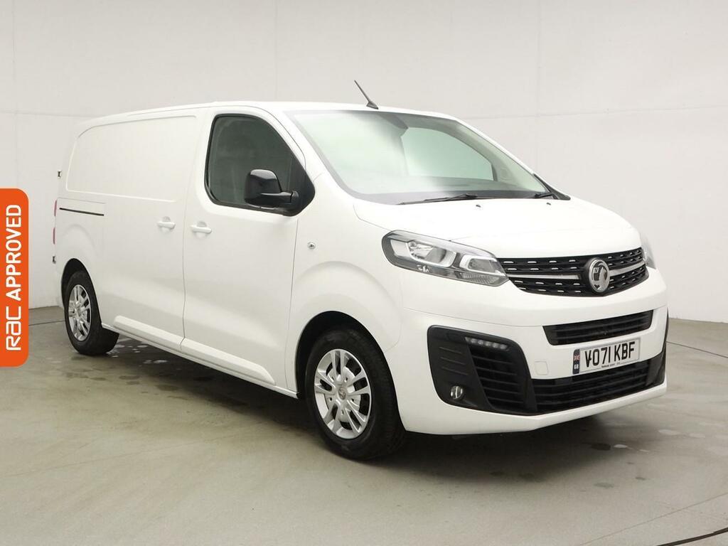 Vauxhall Vivaro 1.5 Turbo D 2700 Sportive Panel Van Man VO71KBF White #4