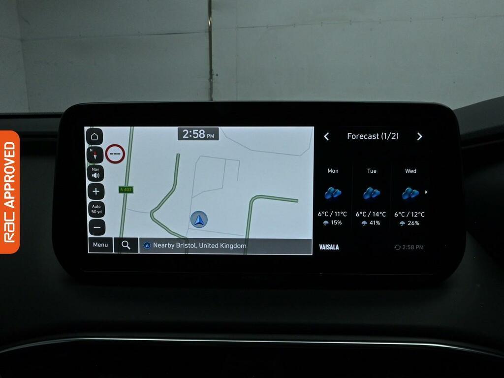 Hyundai Santa Fe 1.6 T-gdi 13.8Kwh Ultimate Suv Plug-in DV23XMP Silver #3