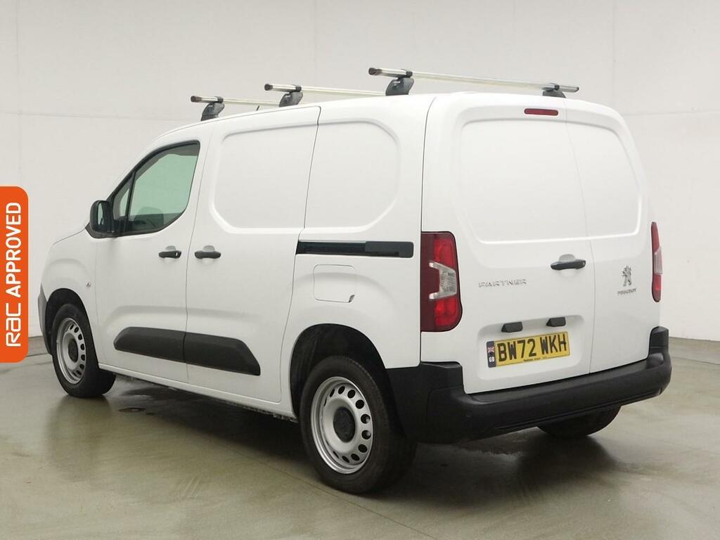 Peugeot Partner 1.5 Bluehdi 1000 Professional Premium Standard P BW72WKH White #5