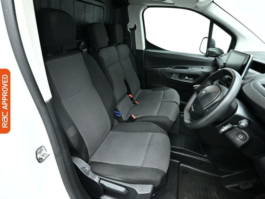 Peugeot Partner 1.5 Bluehdi 1000 Professional Premium Standard P BW72WKH White #2