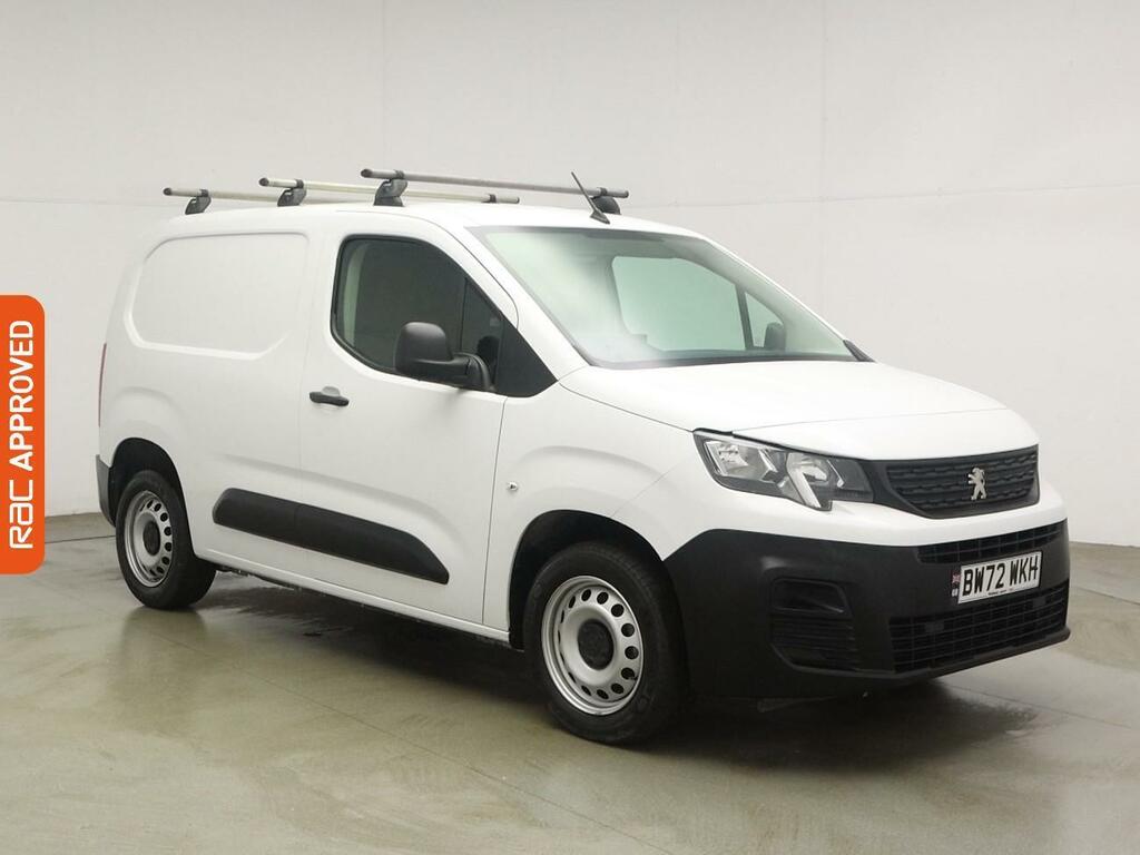 Peugeot Partner 1.5 Bluehdi 1000 Professional Premium Standard P BW72WKH White #4