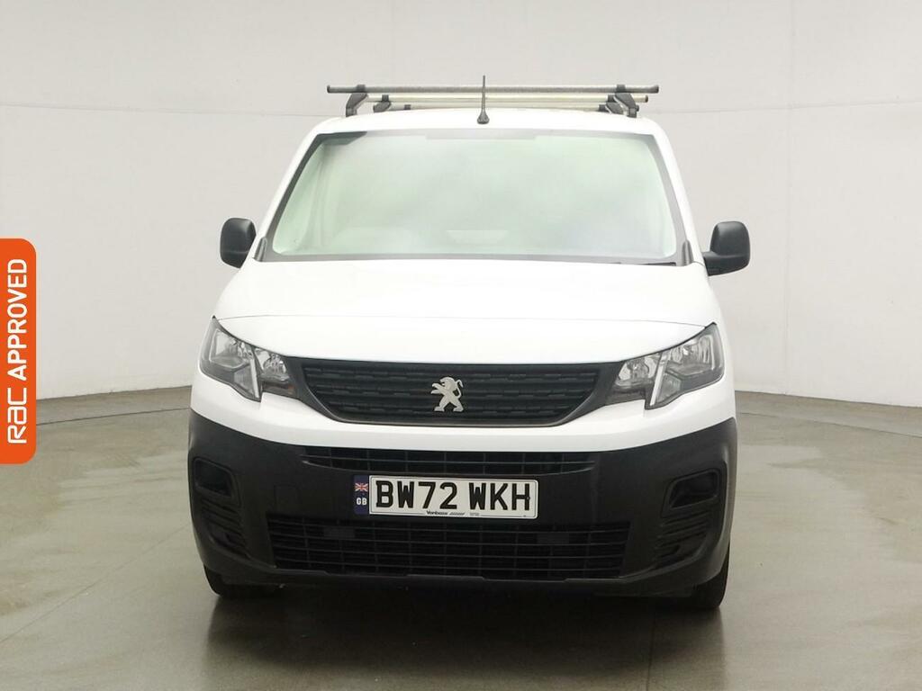Peugeot Partner 1.5 Bluehdi 1000 Professional Premium Standard P BW72WKH White #6