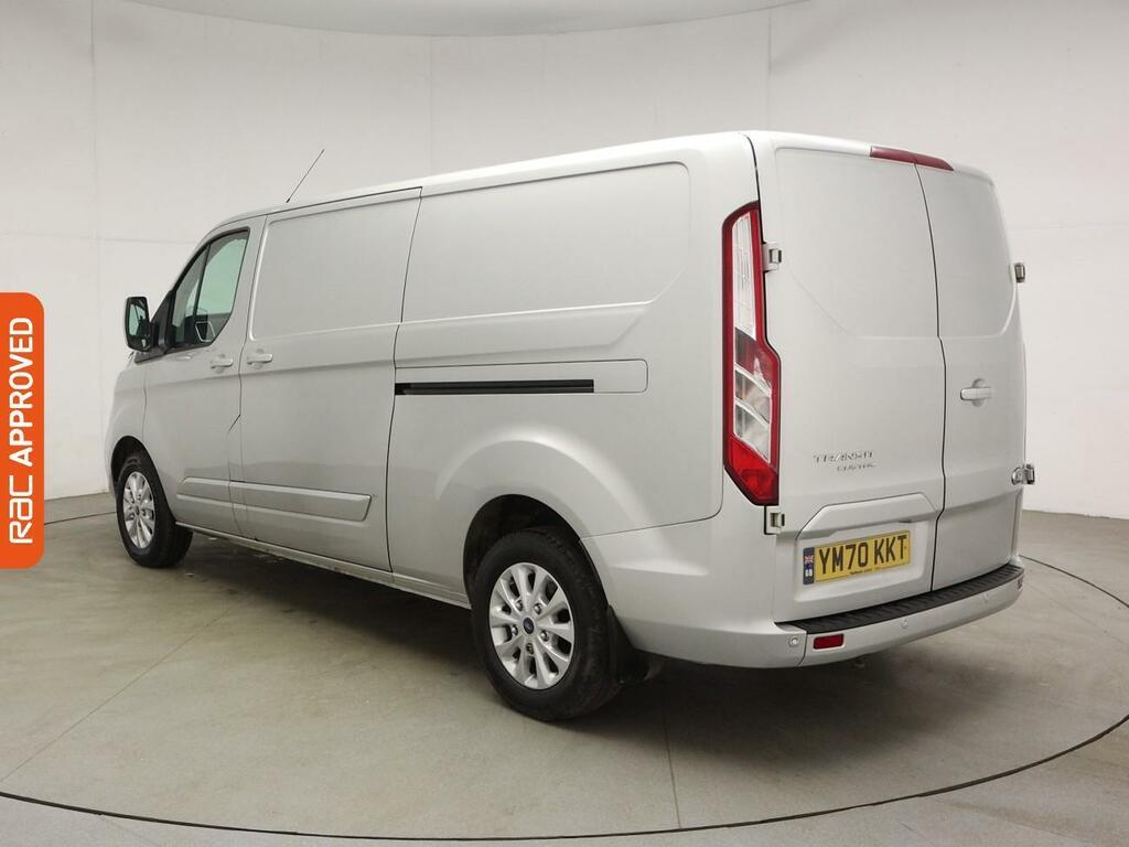Ford Transit Custom 2.0 300 Ecoblue Limited Panel Van Manua YM70KKT Silver #5