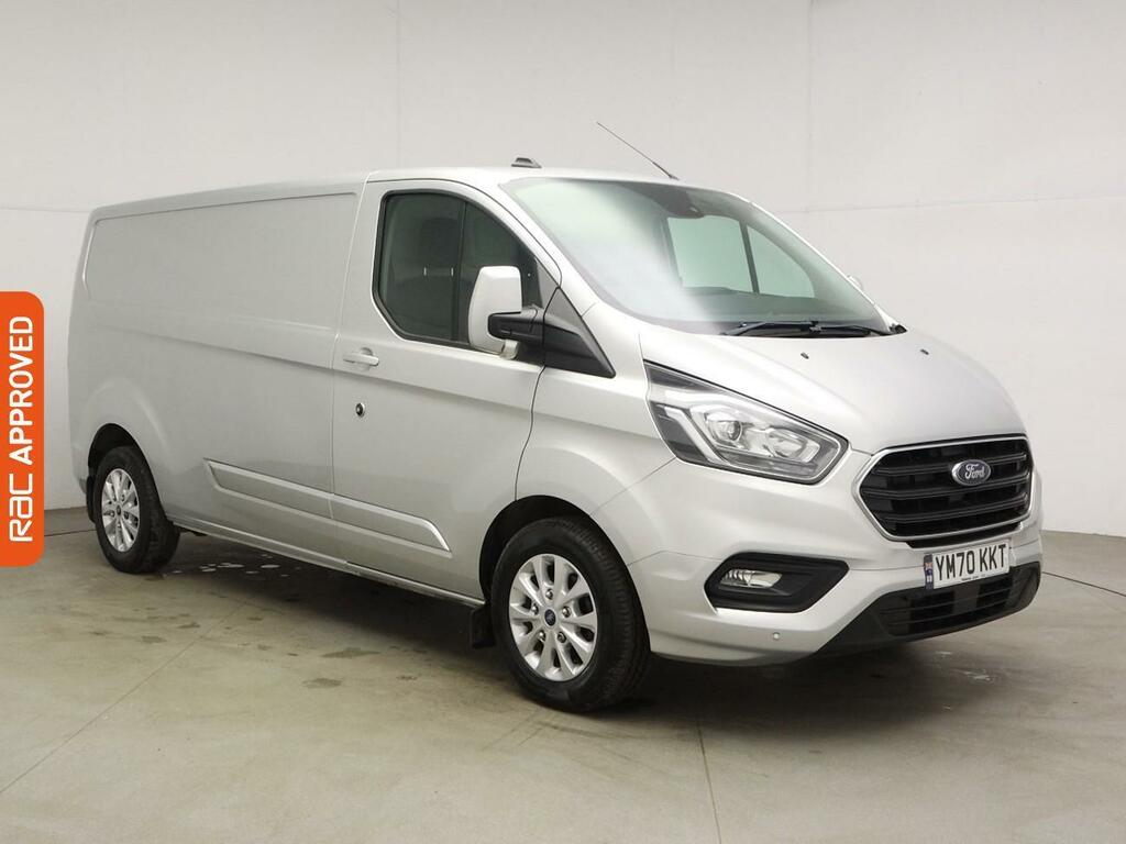 Ford Transit Custom 2.0 300 Ecoblue Limited Panel Van Manua YM70KKT Silver #4