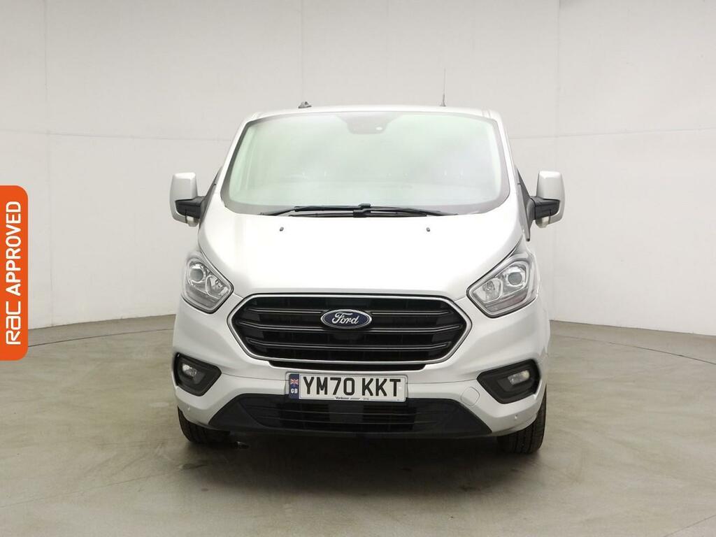 Ford Transit Custom 2.0 300 Ecoblue Limited Panel Van Manua YM70KKT Silver #6