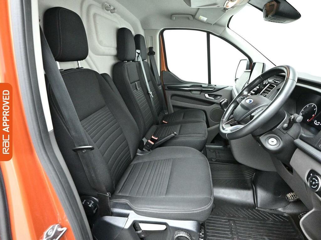 Ford Transit Custom 2.0 300 Ecoblue Limited Panel Van Manua ML71XUE Orange #2
