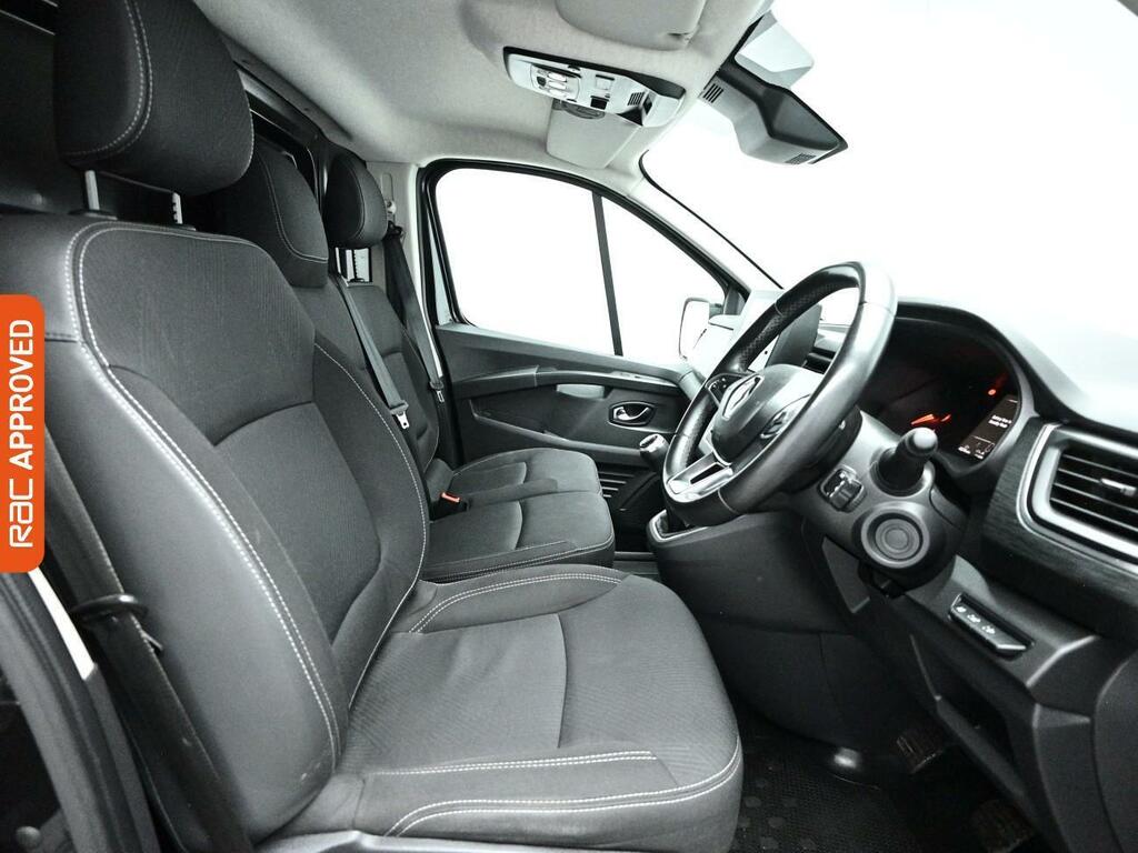 Renault Trafic 2.0 Dci Blue Ll30 Sport Panel Van Manu WF72XAU Black #2