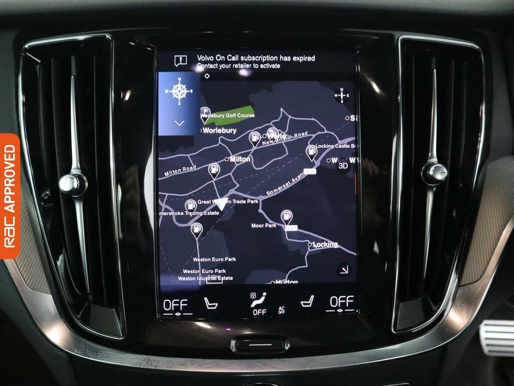 Volvo V60 2.0H T6 Recharge 11.6Kwh R-design Estate Petro Black #3