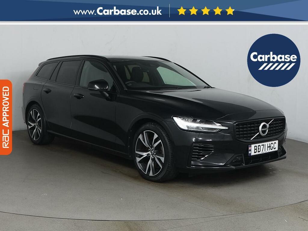 Volvo V60 2.0H T6 Recharge 11.6Kwh R-design Estate Petro Black