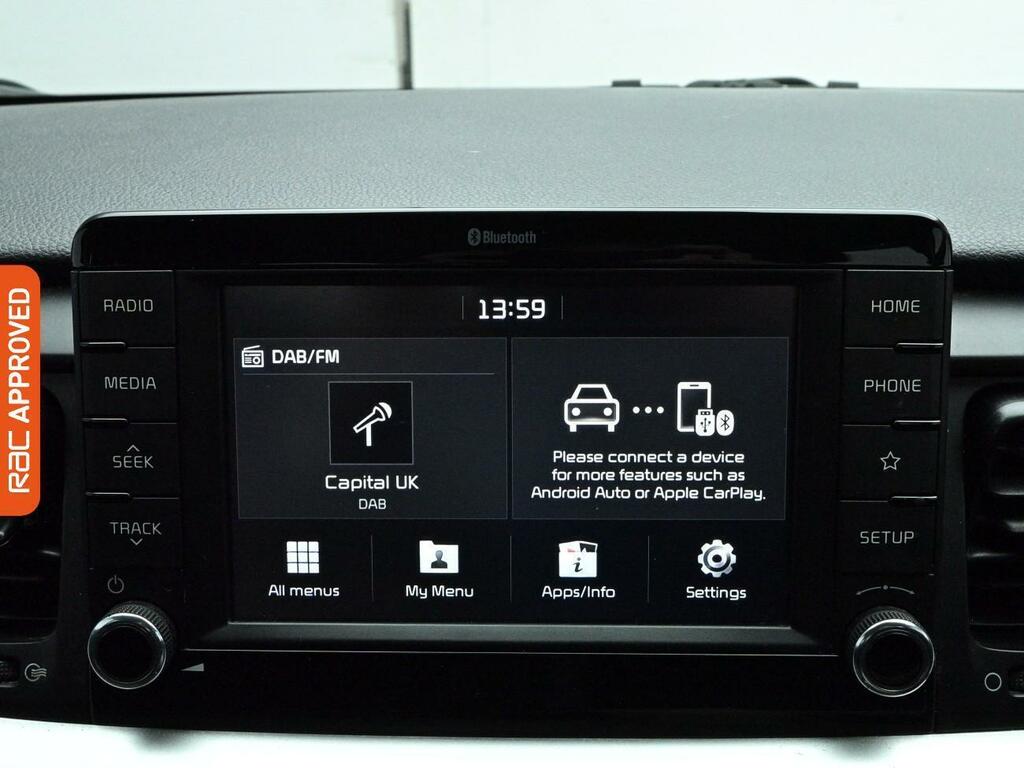 Kia Stonic 1.4 2 Suv Euro 6 Ss 98 Bhp GK19FWP Black #3