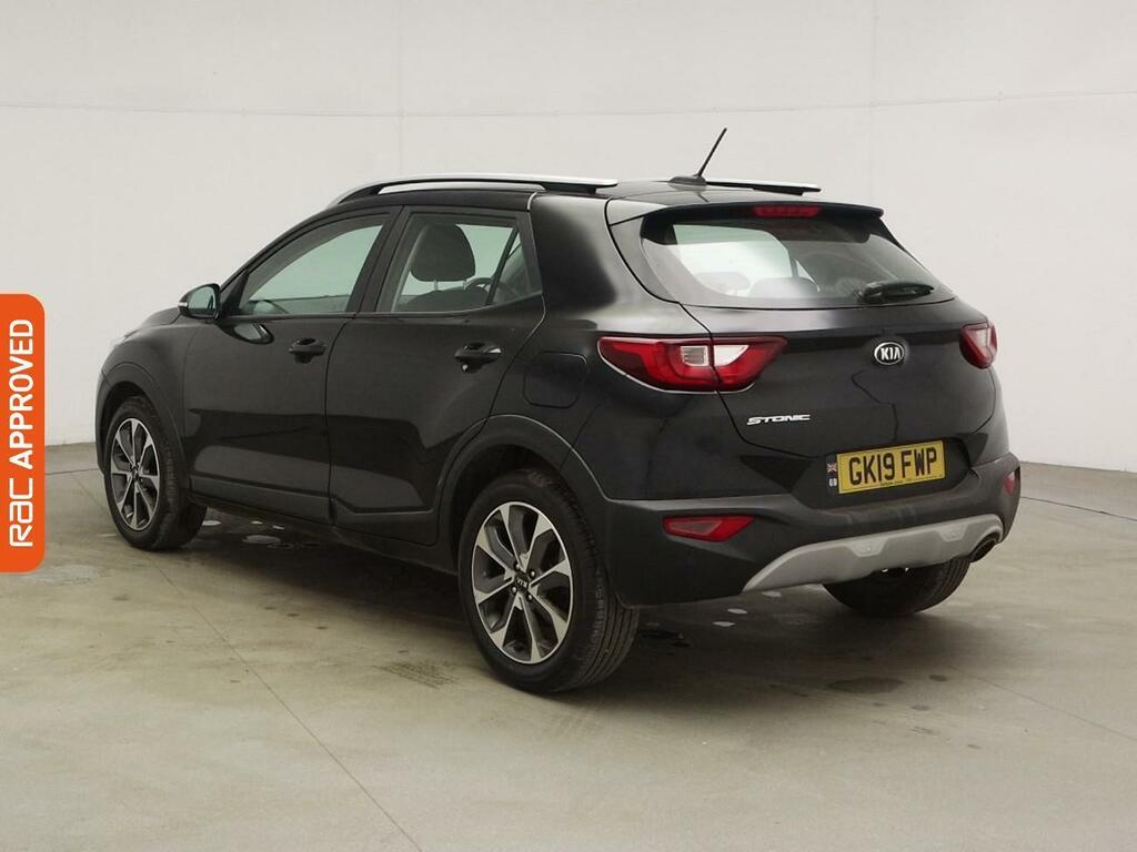 Kia Stonic 1.4 2 Suv Euro 6 Ss 98 Bhp GK19FWP Black #4
