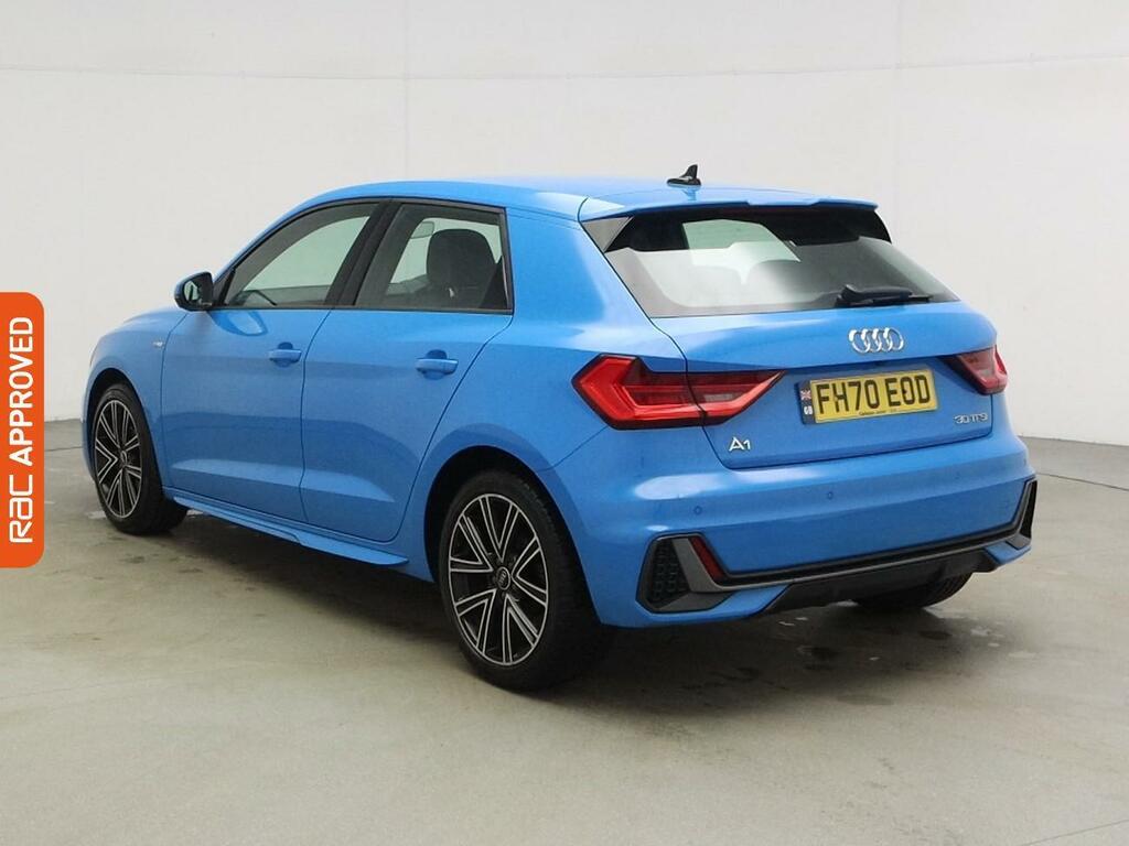 Audi A1 1.0 Tfsi 30 S Line Sportback S Tronic E FH70EOD Blue #4