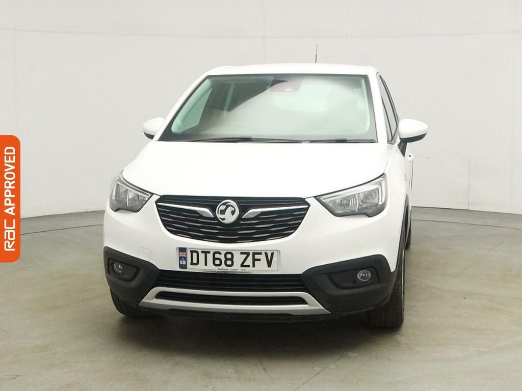 Vauxhall Crossland X 1.2 Turbo Gpf Tech Line Nav Suv DT68ZFV White #6