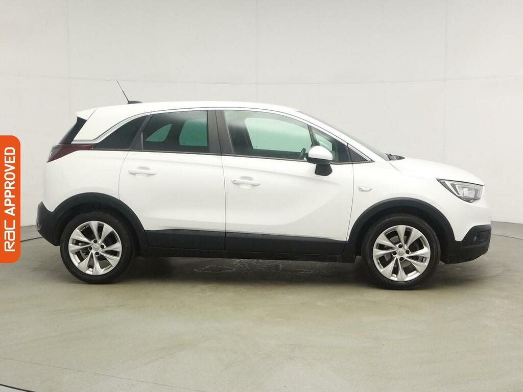 Vauxhall Crossland X 1.2 Turbo Gpf Tech Line Nav Suv DT68ZFV White #5