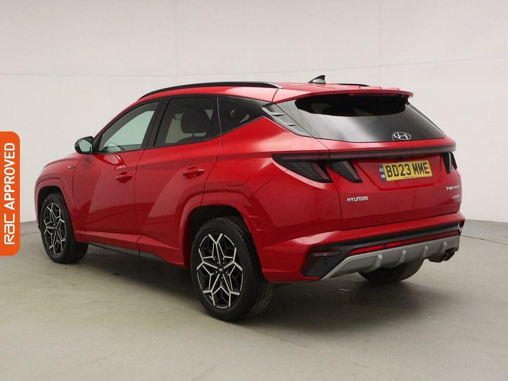 Hyundai Tucson 1.6 H T-gdi N Line Suv Hybrid Euro BD23MME Red #4