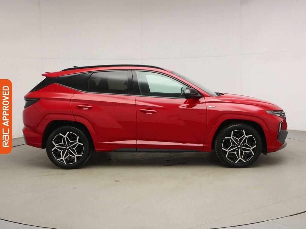 Hyundai Tucson 1.6 H T-gdi N Line Suv Hybrid Euro BD23MME Red #5