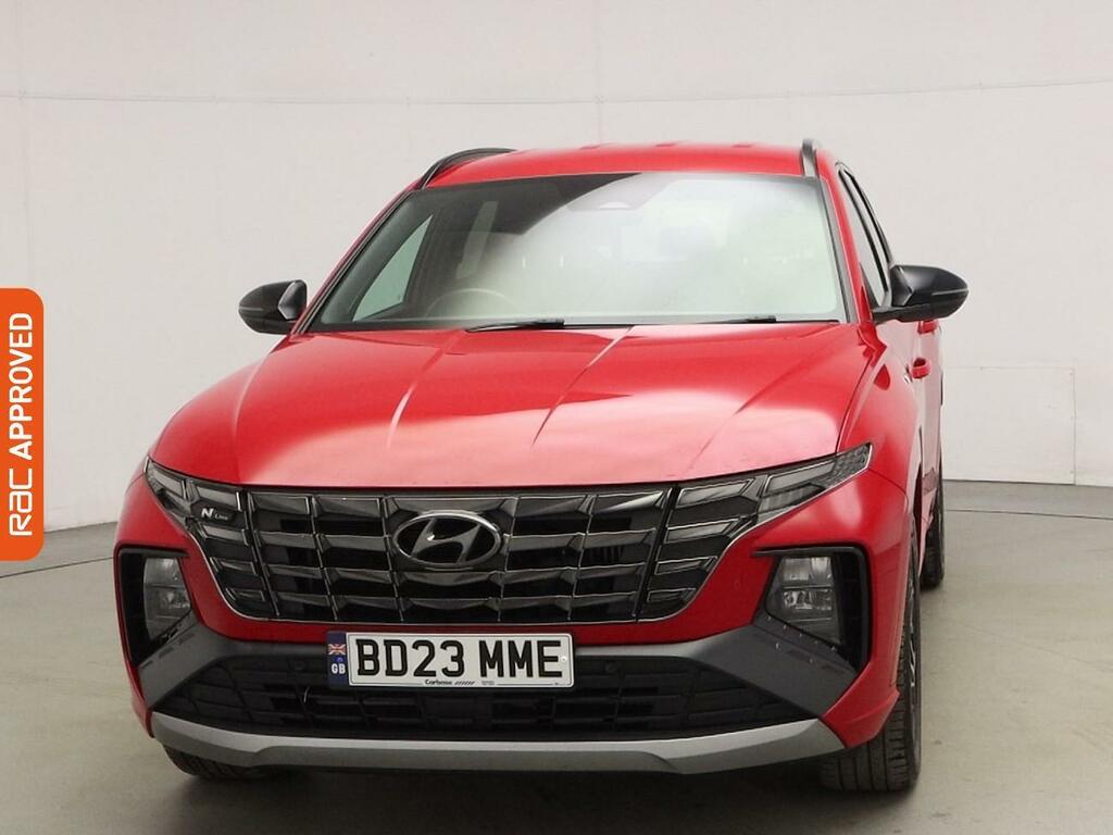 Hyundai Tucson 1.6 H T-gdi N Line Suv Hybrid Euro BD23MME Red #6