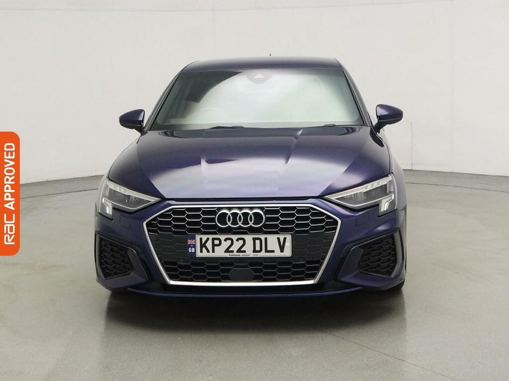 Audi A3 1.5 Tfsi 35 S Line Sportback S Tronic E KP22DLV Blue #6