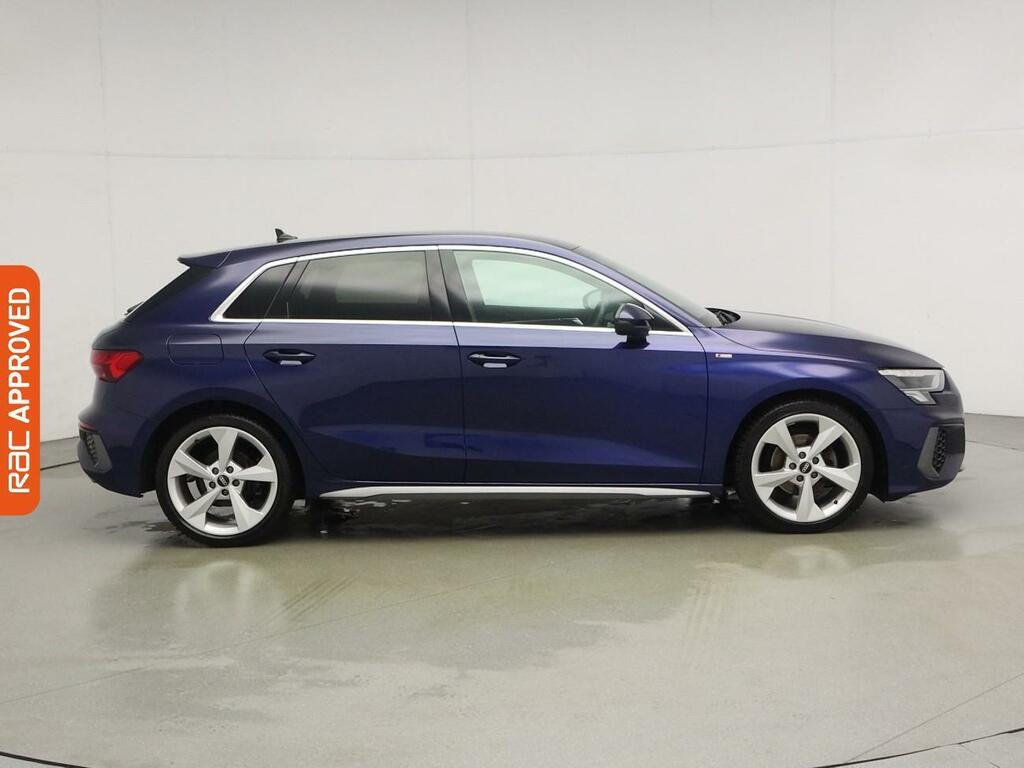 Audi A3 1.5 Tfsi 35 S Line Sportback S Tronic E KP22DLV Blue #5