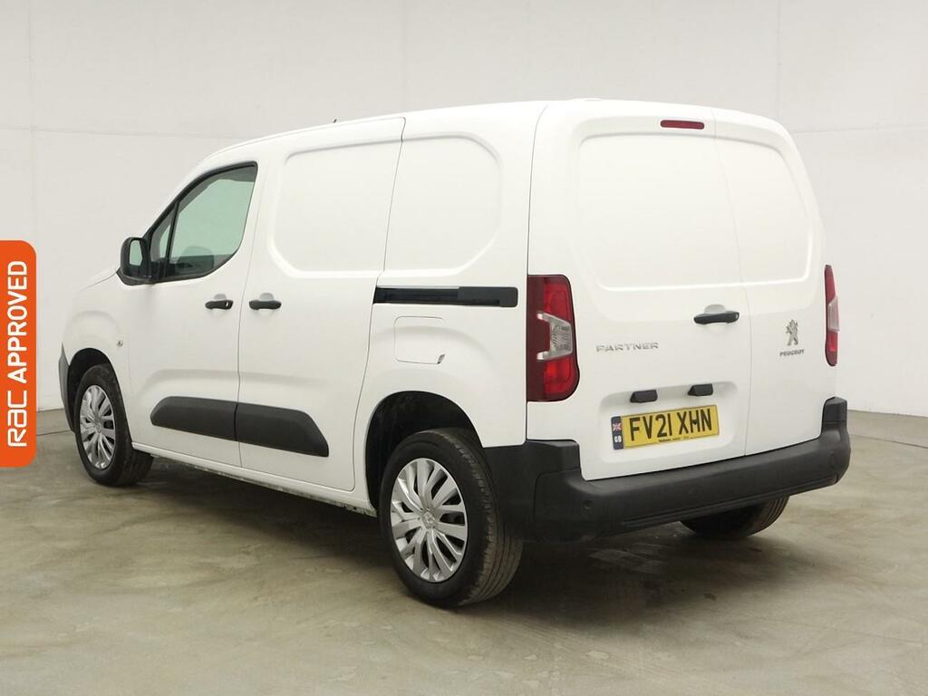 Peugeot Partner 1.5 Bluehdi 1000 Professional Standard Panel Van 5 FV21XHN White #5