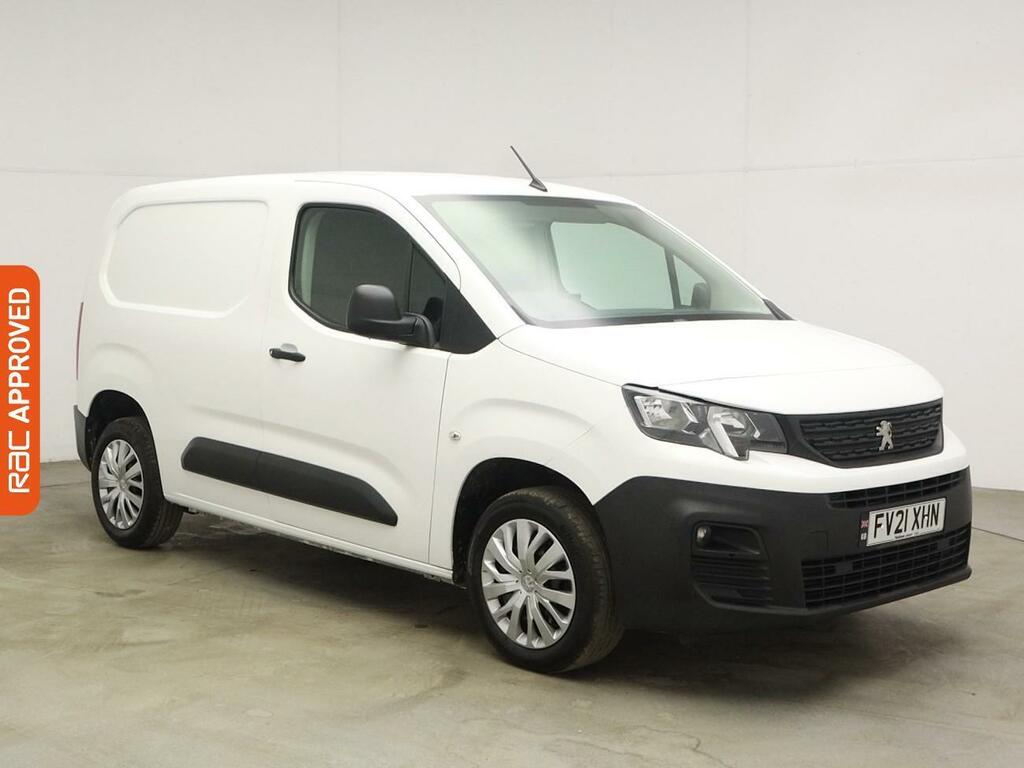 Peugeot Partner 1.5 Bluehdi 1000 Professional Standard Panel Van 5 FV21XHN White #4