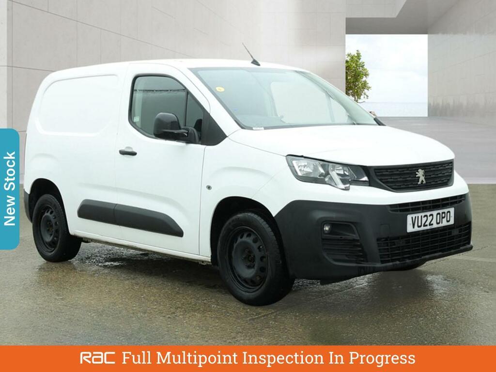 Peugeot Partner 1.5 Bluehdi 1000 Professional Premium Standard Pan VU22OPO White #4