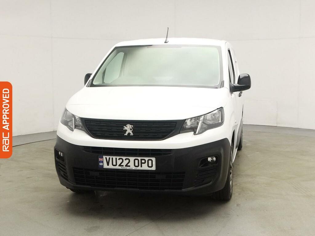 Peugeot Partner 1.5 Bluehdi 1000 Professional Premium Standard Pan VU22OPO White #6