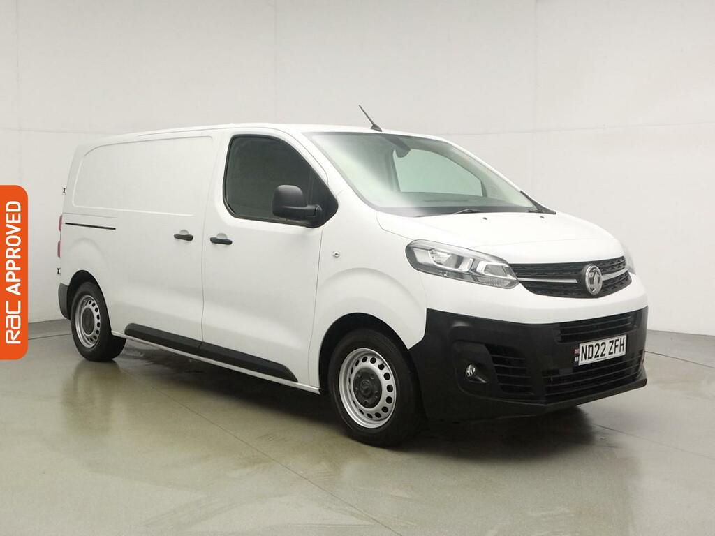 Vauxhall Vivaro 1.5 Turbo D 2700 Dynamic Panel Van 6Dr Manu ND22ZFH White #4