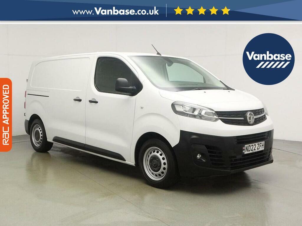 Vauxhall Vivaro 1.5 Turbo D 2700 Dynamic Panel Van 6Dr Manu ND22ZFH White
