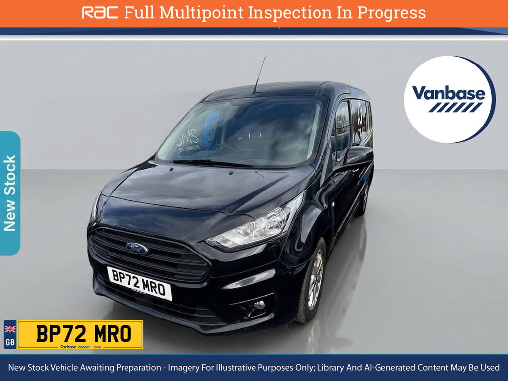 Ford Transit Connect 1.5 250 Ecoblue Limited Panel Van Manua Black