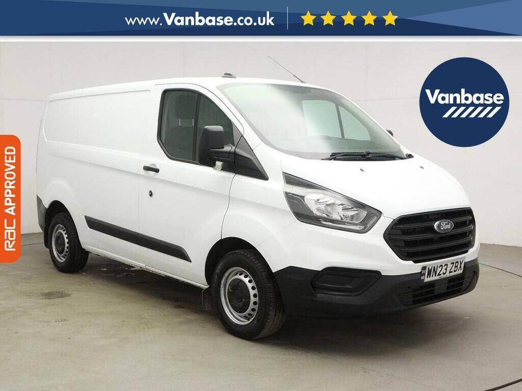 Ford Transit Custom 2.0 300 Ecoblue Leader Panel Van WN23ZBX White