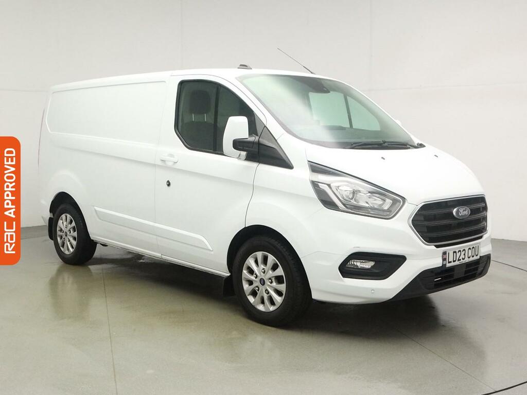 Ford Transit Custom 2.0 300 Ecoblue Limited Panel Van Manua LD23CUO White #4